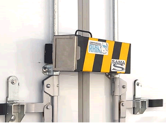 Candado para camion, trailer, contenedor, sama