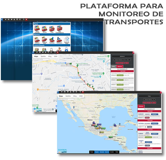 Monitoreo satelital SAMA, Candado para camion, contenedor, trailer,candado satelital