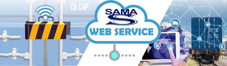 WebService SAMA, Candado para camion, contenedor, trailer,candado satelital