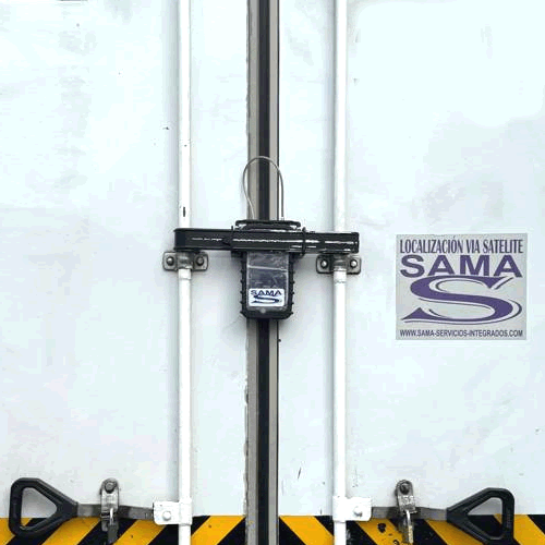 Candado para camion, trailer, contenedor, sama