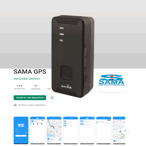 GPS camion, trailer, carro, sama
